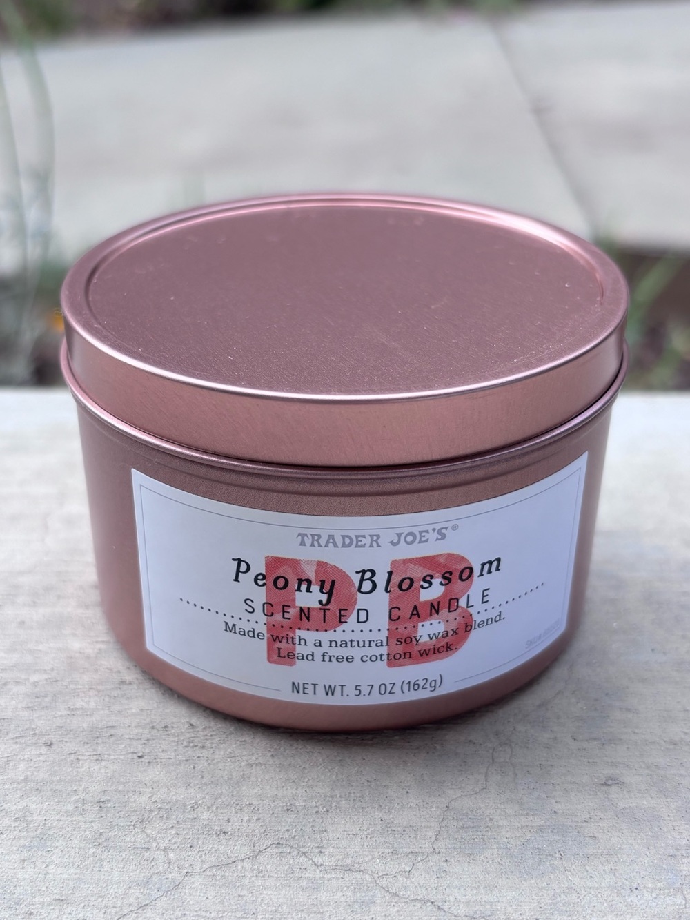 Trader Joe’s candle